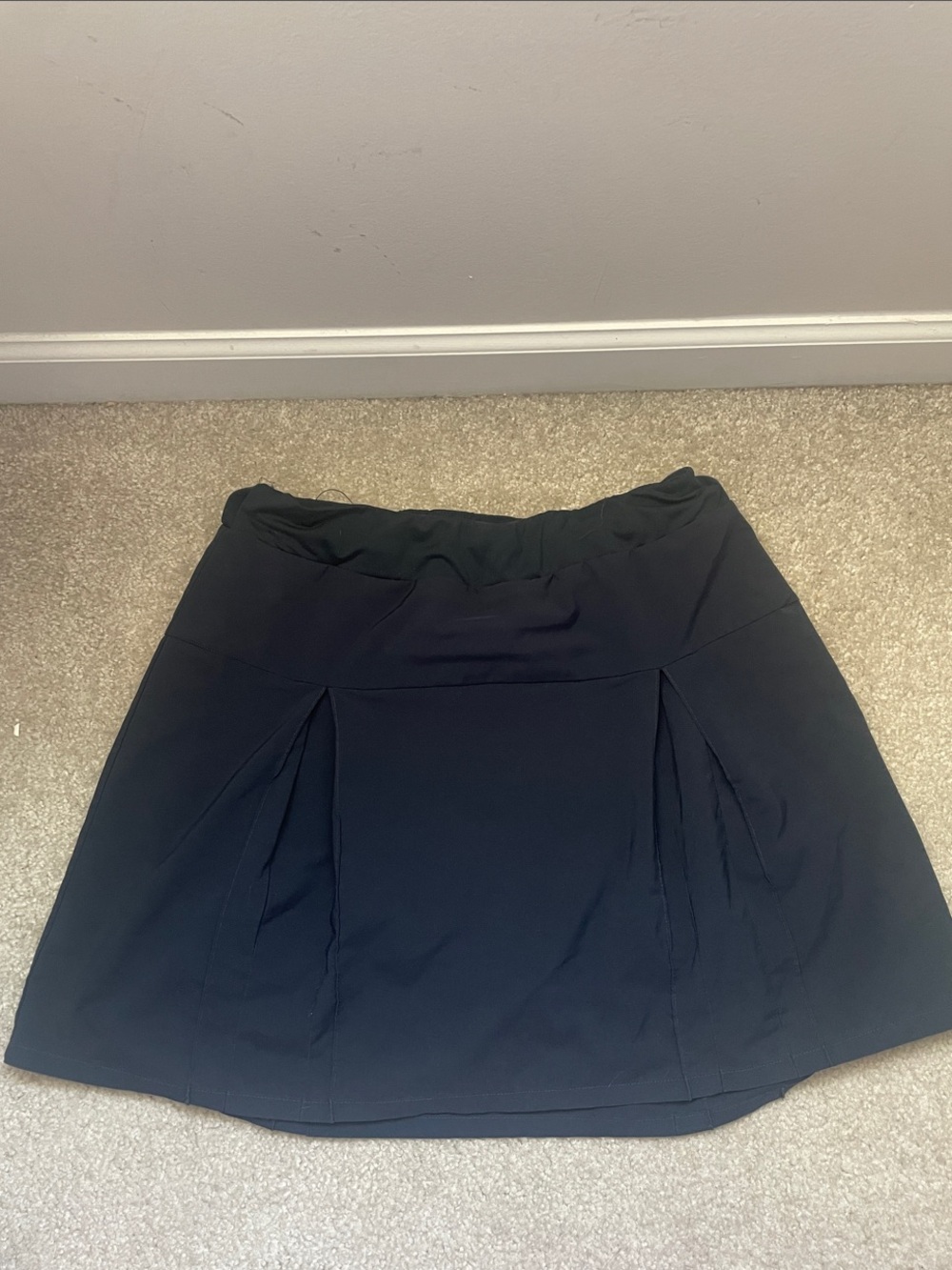 Navy athletic skirt